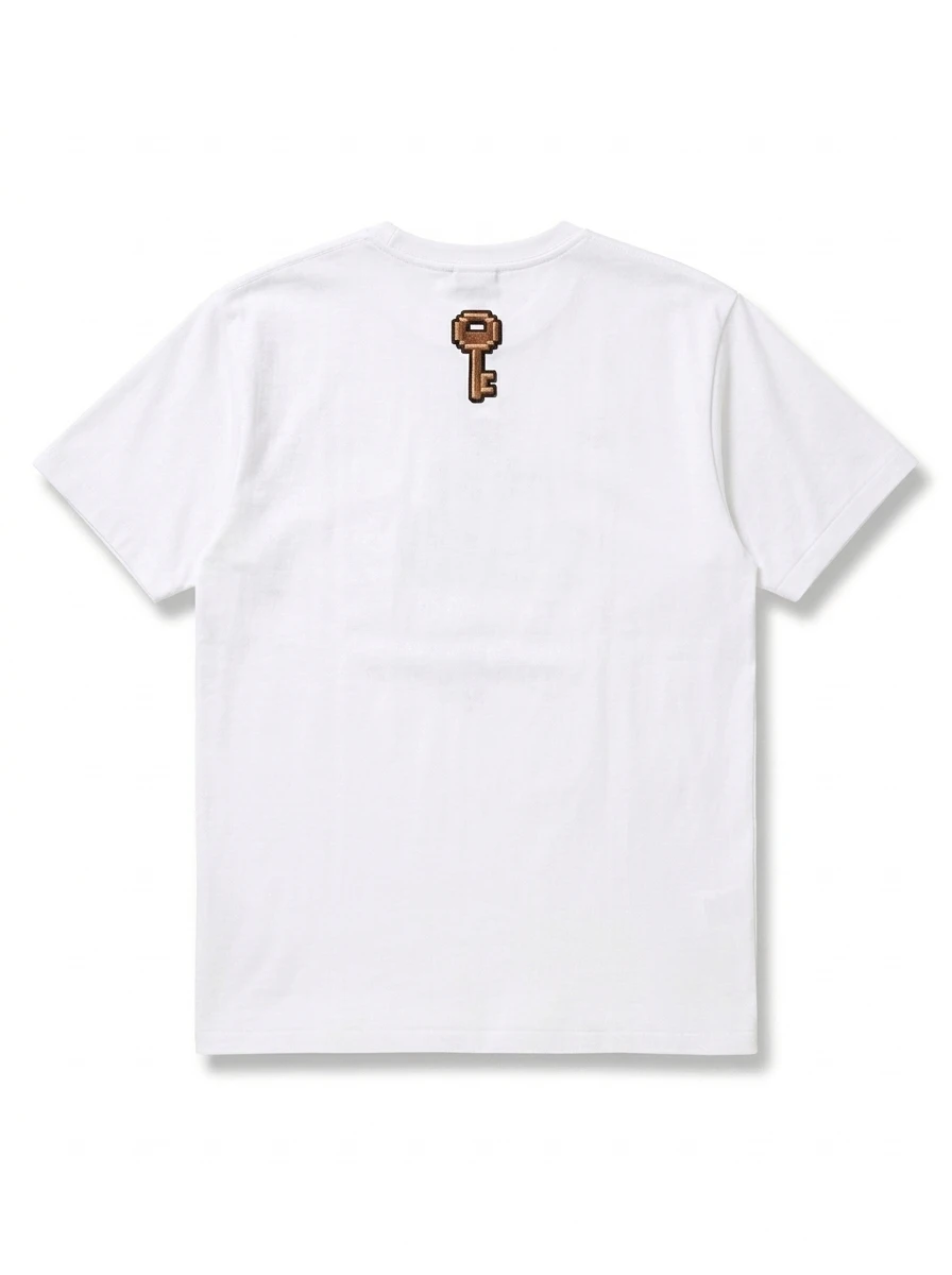 BAPE King Boo Tongue Out Puff Chest Tee 2 BAPE King Boo Tongue Out Puff Chest Tee - Image 2