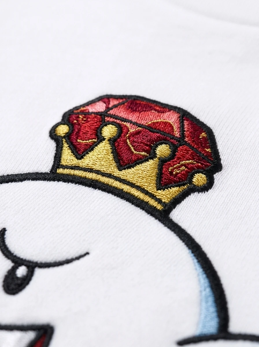 BAPE King Boo Tongue Out Puff Chest Tee 3 BAPE King Boo Tongue Out Puff Chest Tee - Image 3
