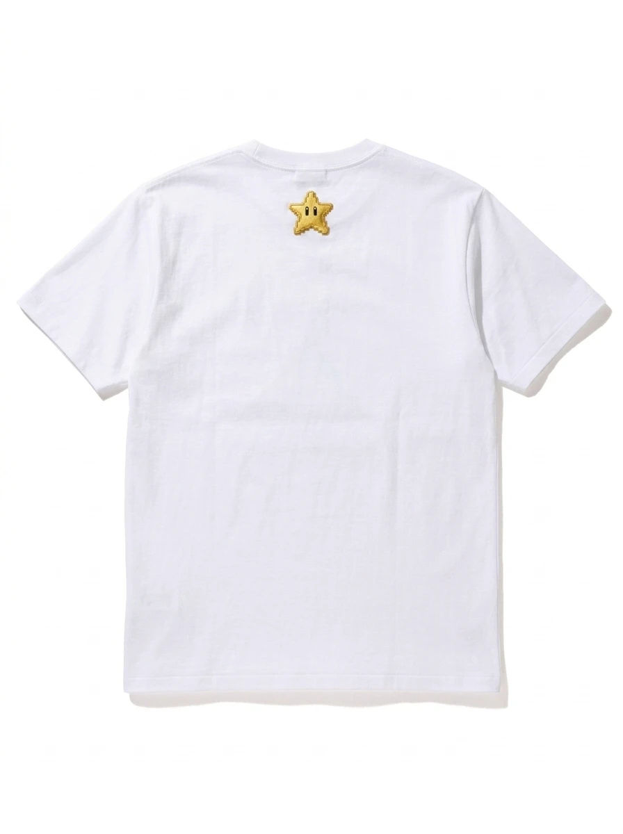 BAPE Rosalina Luma Gold Camo Raised Tee 2 BAPE Rosalina Luma Gold Camo Raised Tee - Image 2