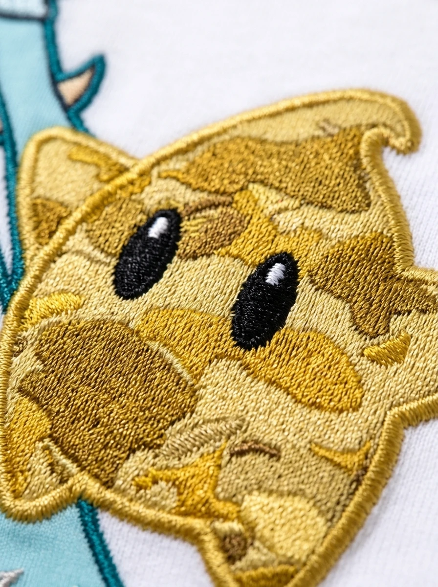 BAPE Rosalina Luma Gold Camo Raised Tee 3 BAPE Rosalina Luma Gold Camo Raised Tee - Image 3