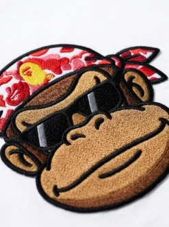 BAPE Funky Kong Sunglasses Bandana Puff Tee 4 BAPE Funky Kong Sunglasses Bandana Puff Tee -Bape Tee Store AUTO STANDARD TEE NONE LLM 20260605 109 detail 1