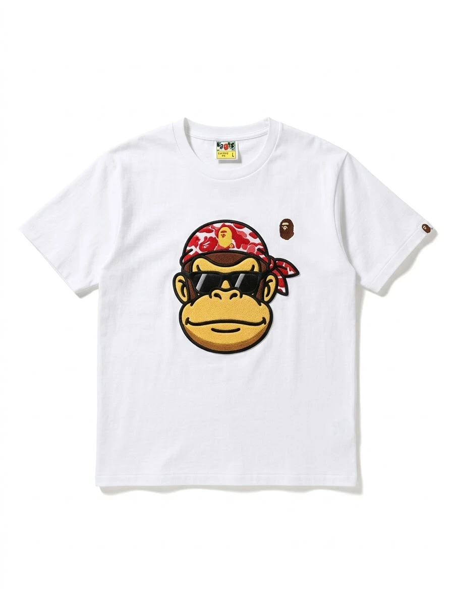 BAPE Funky Kong Sunglasses Bandana Puff Tee 1 BAPE Funky Kong Sunglasses Bandana Puff Tee