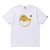 BAPE Gudetama Eggshell Yolk Puff Chest Tee 7 BAPE Gudetama Eggshell Yolk Puff Chest Tee -Bape Tee Store AUTO STANDARD TEE NONE LLM 20260605 154 hero