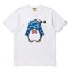 BAPE Tuxedosam Sailor Hat Puff Chest Tee