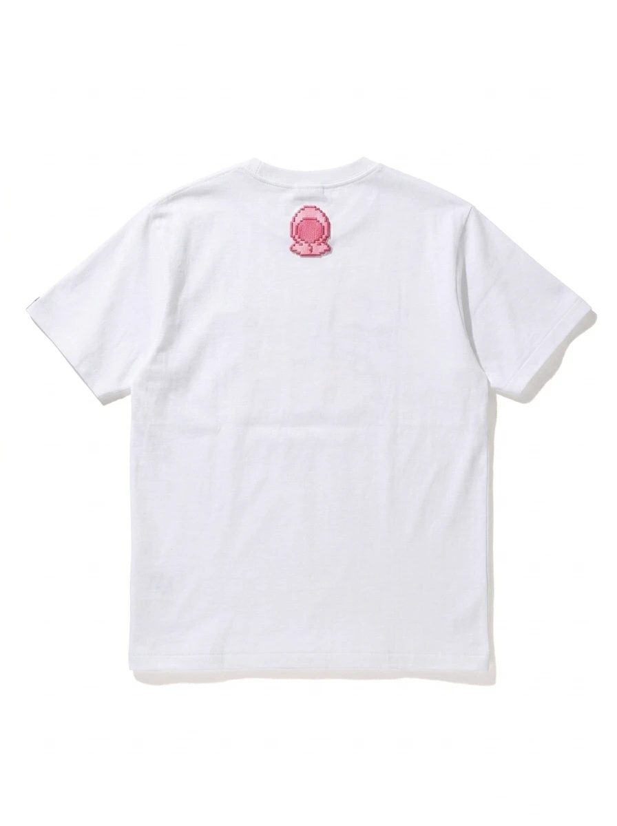 BAPE My Melody Pink Camo Hood Puff Tee 2 BAPE My Melody Pink Camo Hood Puff Tee - Image 2