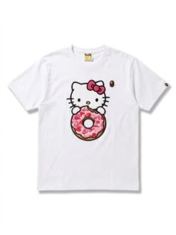 BAPE Hello Kitty Donut Bite Puff Tee