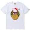 BAPE Hello Kitty Golden Coin Puff Tee