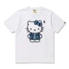 BAPE Hello Kitty Denim Jacket Puff Tee 7 BAPE Hello Kitty Denim Jacket Puff Tee -Bape Tee Store AUTO STANDARD TEE NONE LLM 20260606 121 hero