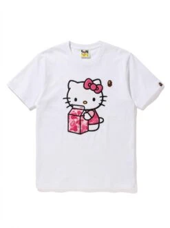 BAPE Hello Kitty Milk Carton Puff Tee