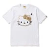 BAPE Hello Kitty Champagne Gold Bow Tee 7 BAPE Hello Kitty Champagne Gold Bow Tee -Bape Tee Store AUTO STANDARD TEE NONE LLM 20260606 198 hero