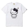 BAPE Gothic Lace Hello Kitty Puff Tee 7 BAPE Gothic Lace Hello Kitty Puff Tee -Bape Tee Store AUTO STANDARD TEE NONE LLM 20260606 203 hero