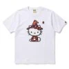 BAPE Hello Kitty Witch Hat Camo Bow Tee -Bape Tee Store AUTO STANDARD TEE NONE LLM 20260606 204 hero