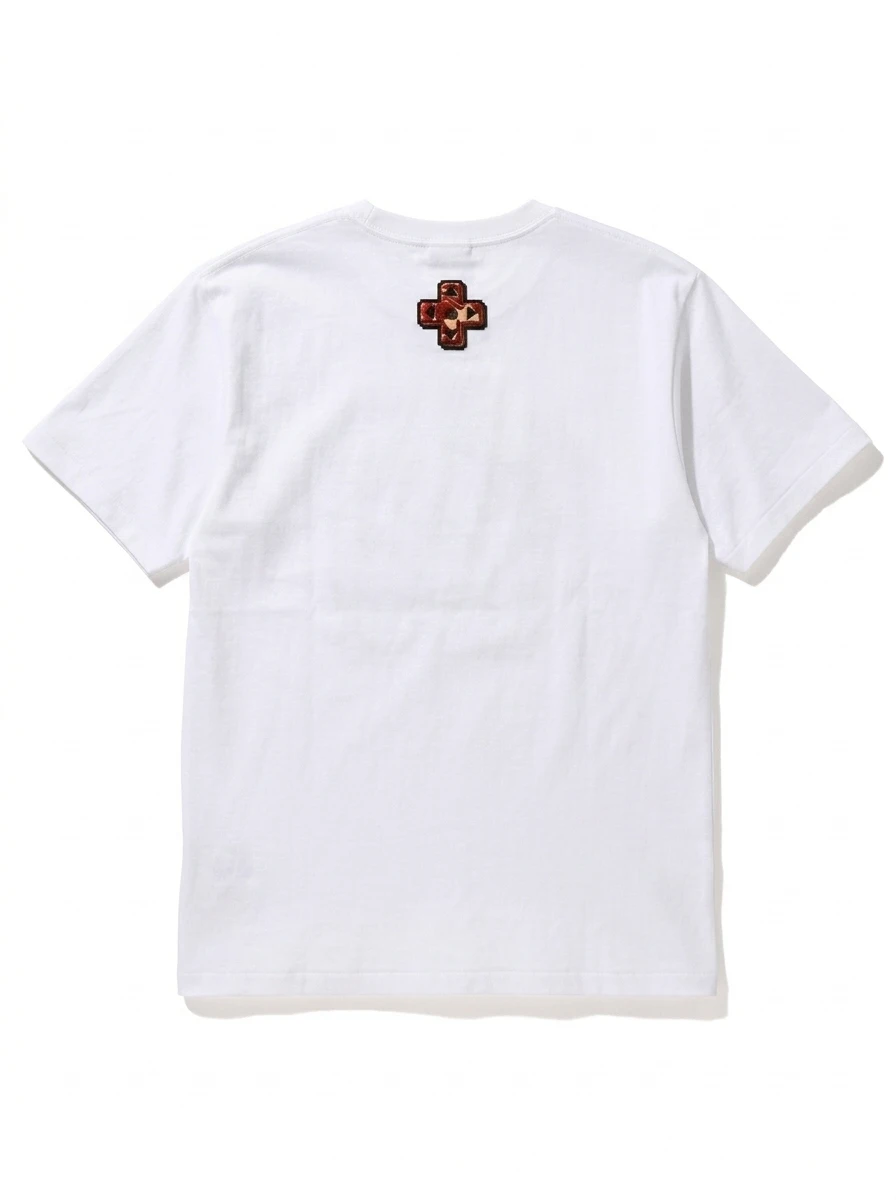 BAPE Hello Kitty Pixel Controller Puff Tee 2 BAPE Hello Kitty Pixel Controller Puff Tee - Image 2