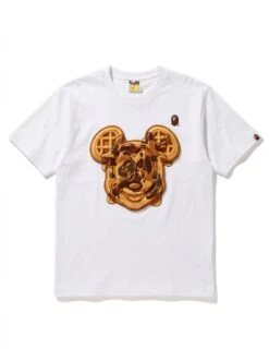BAPE Golden Waffle Syrup Camo Chest Tee