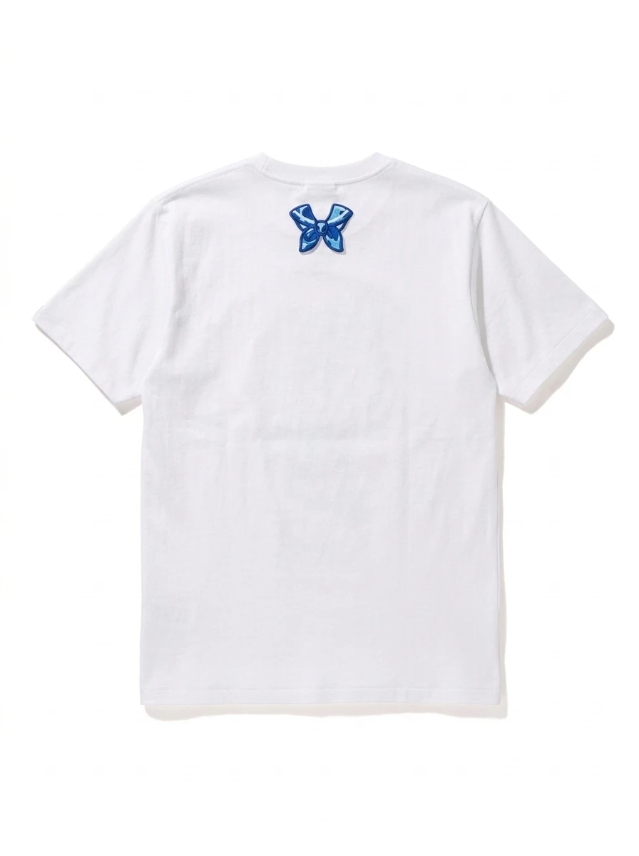 BAPE Blue Soda Float Duck Puff Embroidered Tee 2 BAPE Blue Soda Float Duck Puff Embroidered Tee - Image 2