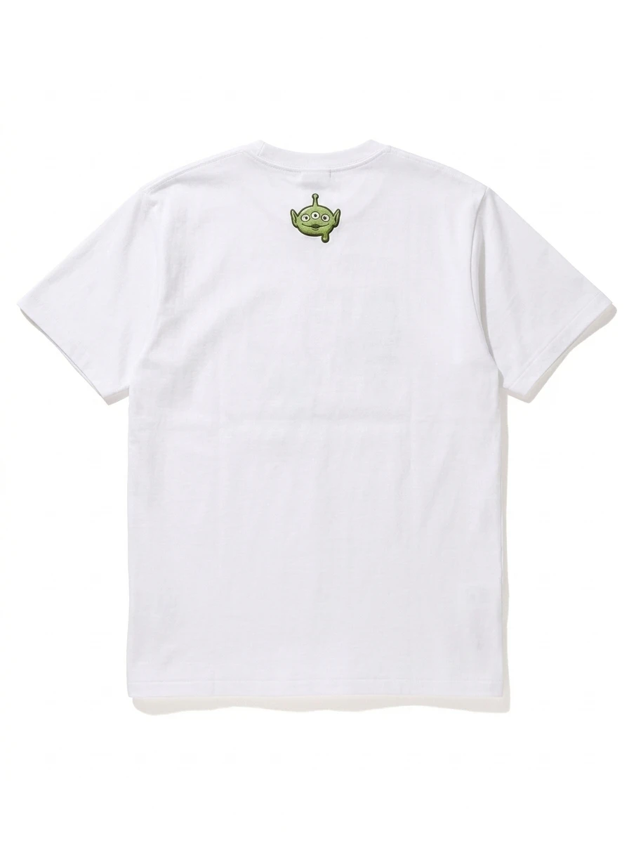 BAPE Three-Eyed Alien Mochi Puff Embroidered Tee 2 BAPE Three-Eyed Alien Mochi Puff Embroidered Tee - Image 2