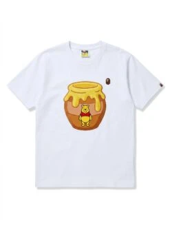 BAPE Clay Honey Pot Puff Embroidered Tee