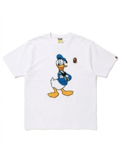 BAPE Cross-Armed Sailor Duck Embroidered Tee
