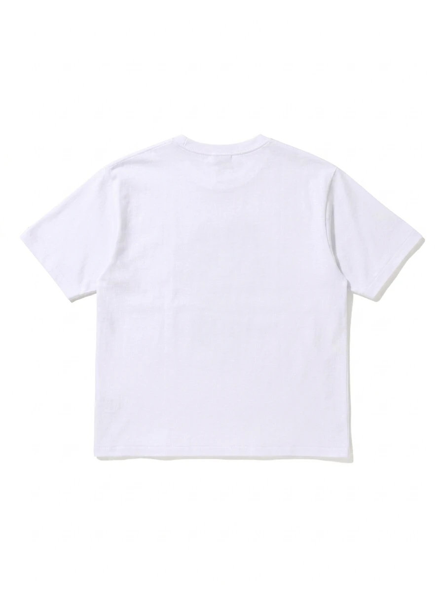 BAPE Bouncing Tiger Puff Chest Embroidered Tee 2 BAPE Bouncing Tiger Puff Chest Embroidered Tee - Image 2