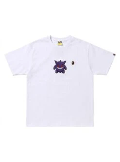 Bape Tee Store 51 BAPE Gengar Center Chest Ape Head Puff Tee