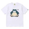 BAPE Snorlax Satin-Outline Puff Tee 6 BAPE Snorlax Satin-Outline Puff Tee -Bape Tee Store AUTO STANDARD TEE NONE LLM 20260610 066 hero