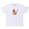 BAPE Charmander Puff Ape Head Chest Tee 6 BAPE Charmander Puff Ape Head Chest Tee -Bape Tee Store AUTO STANDARD TEE NONE LLM 20260610 067 hero