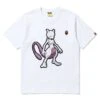 BAPE Mewtwo Center Puff Embroidered Tee