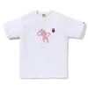 BAPE Mew 3D Puff Bouclé Chest Embroidered Tee 6 BAPE Mew 3D Puff Bouclé Chest Embroidered Tee -Bape Tee Store AUTO STANDARD TEE NONE LLM 20260611 070 hero