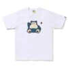 BAPE Sleeping Snorlax Terry-Loop Chest Tee