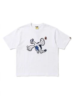 BAPE Lugia Puff-Quilt Chest Embroidered Tee
