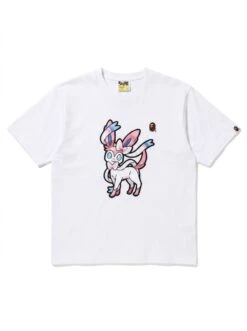 BAPE Pastel Ribbon Fairy Chest Puff Tee