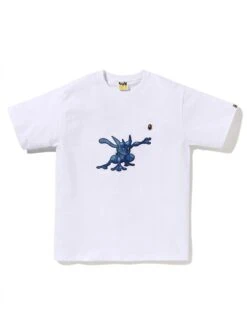 BAPE Greninja Geometric Puff Chest Tee