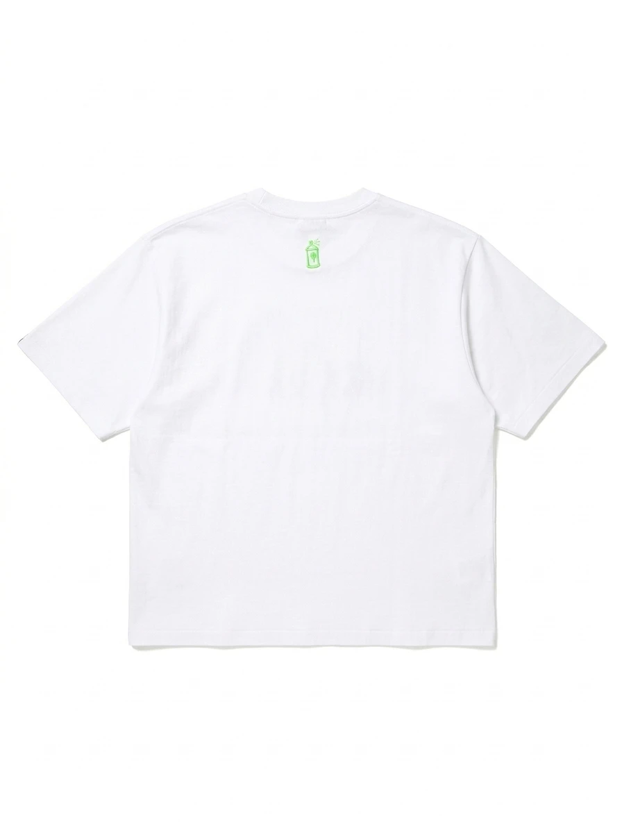 BAPE Gengar Neon Graffiti Puff Embroidered Tee 2 BAPE Gengar Neon Graffiti Puff Embroidered Tee - Image 2