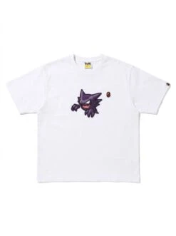 BAPE Haunter Raw-Edge Puff Applique Tee