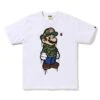 BAPE Mario Graffiti Puff Hoodie Tee 6 BAPE Mario Graffiti Puff Hoodie Tee -Bape Tee Store AUTO STANDARD TEE NONE LLM 20260612 011 hero