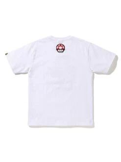 BAPE Pixel Mario Camo Puff Embroidered Tee 5 BAPE Pixel Mario Camo Puff Embroidered Tee -Bape Tee Store AUTO STANDARD TEE NONE LLM 20260612 012 detail 2