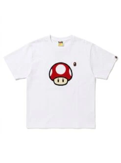 BAPE Super Mushroom 3D Puff Chest Tee